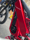 Talaria XXX side panels spider webs